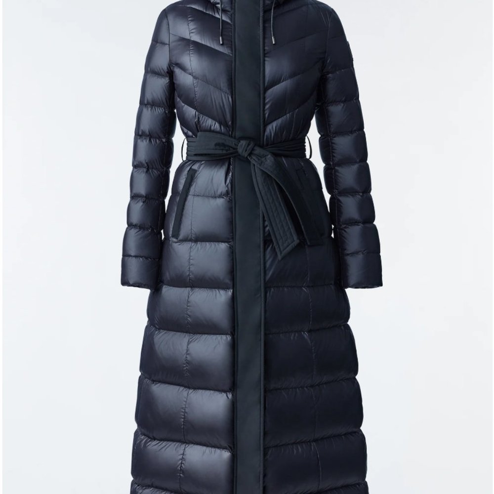 Mackage CALINA Lustrous light down maxi coat
